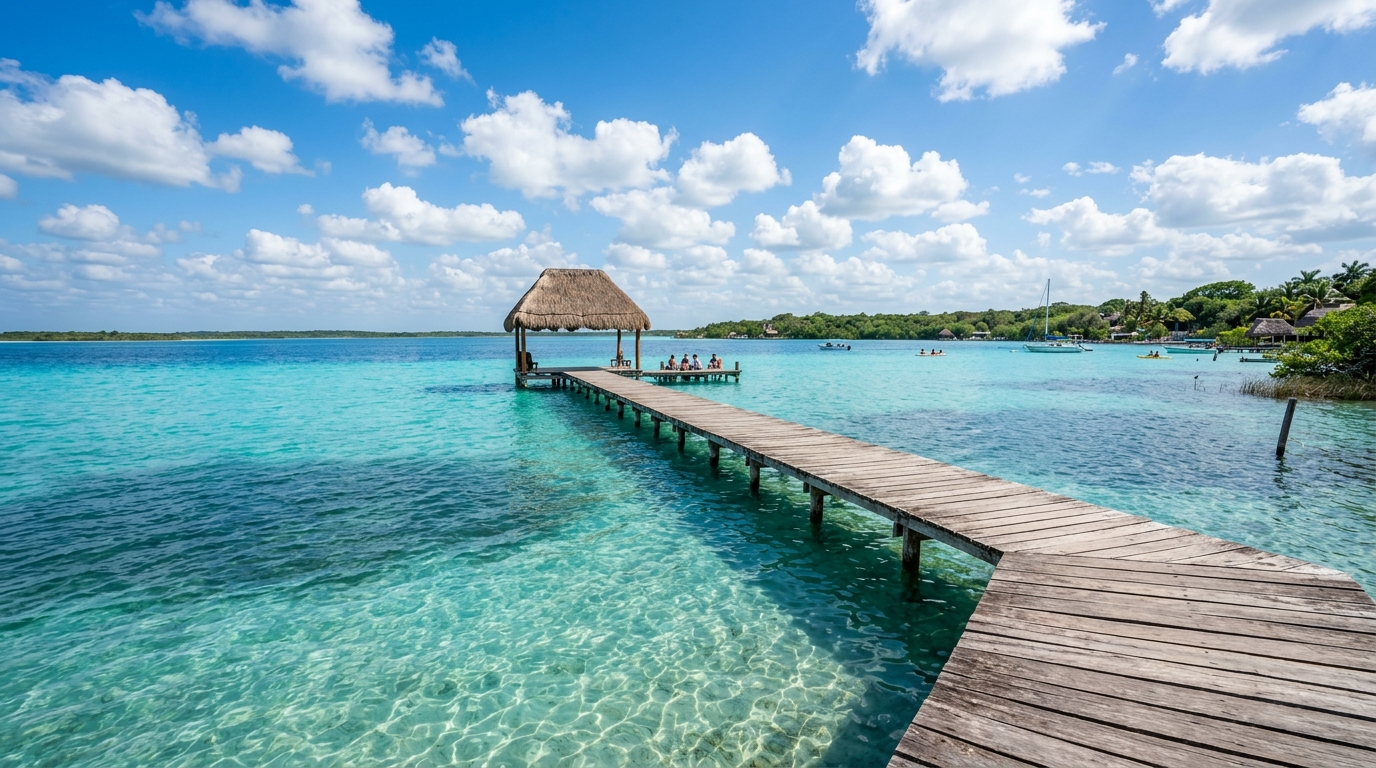 Lagune der sieben Farben Bacalar