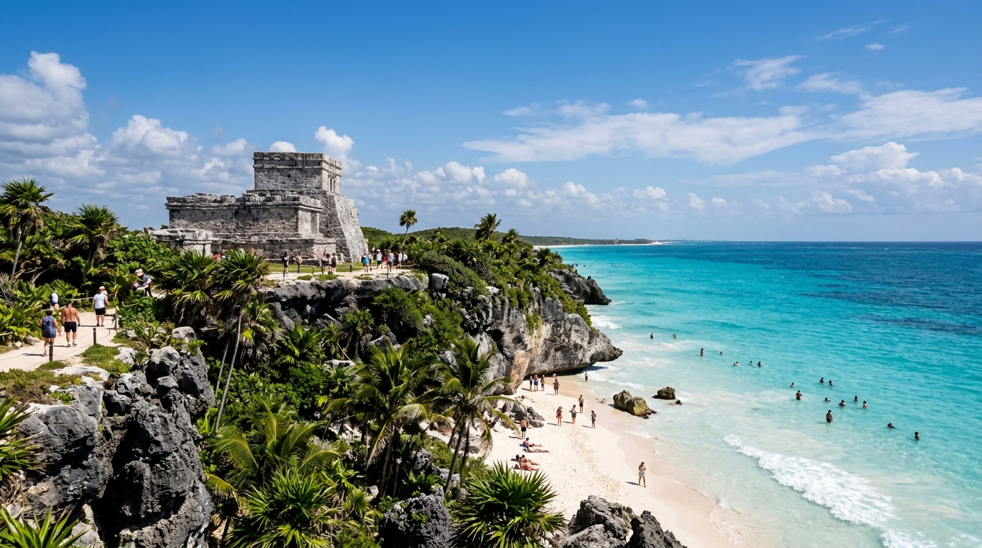 Yucatán & Cancún Rundreise: Maya-Wunder, Cenoten & Karibikzauber